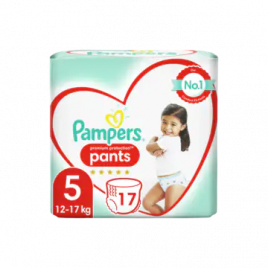 Pampers Premium protection pants size 5 (from 12 kg to 17 kg)