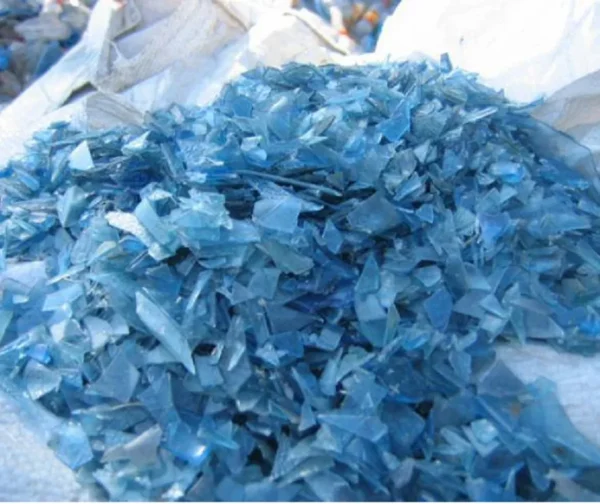 Blue Pc Water Bottle Regrind 99.99% Pure