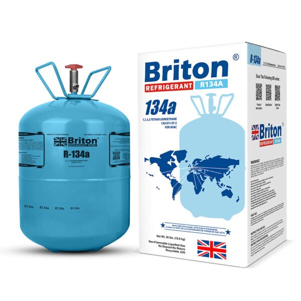 Briton Refrigerant Gas R134a 13.6 kgs United Kingdom