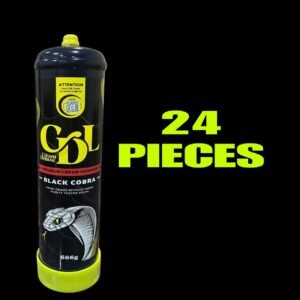Cream Deluxe Black Cobra (24 pieces)