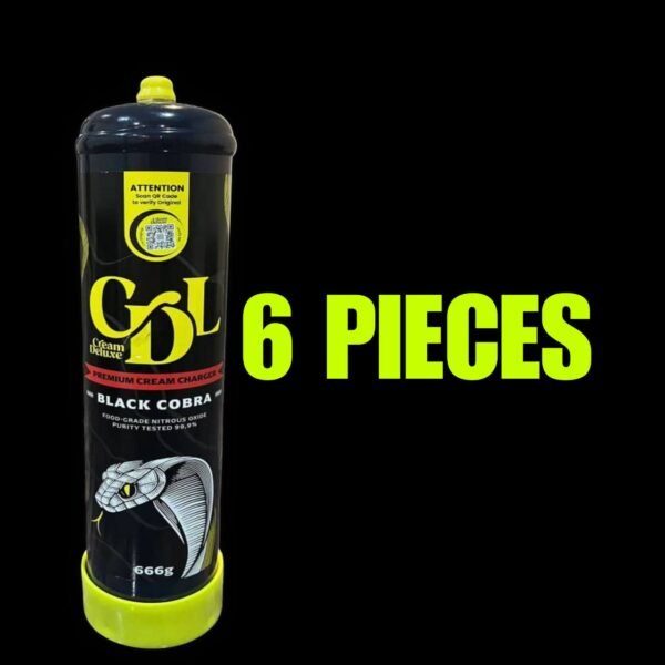 New Cream Deluxe Black Cobra  (6 pieces)